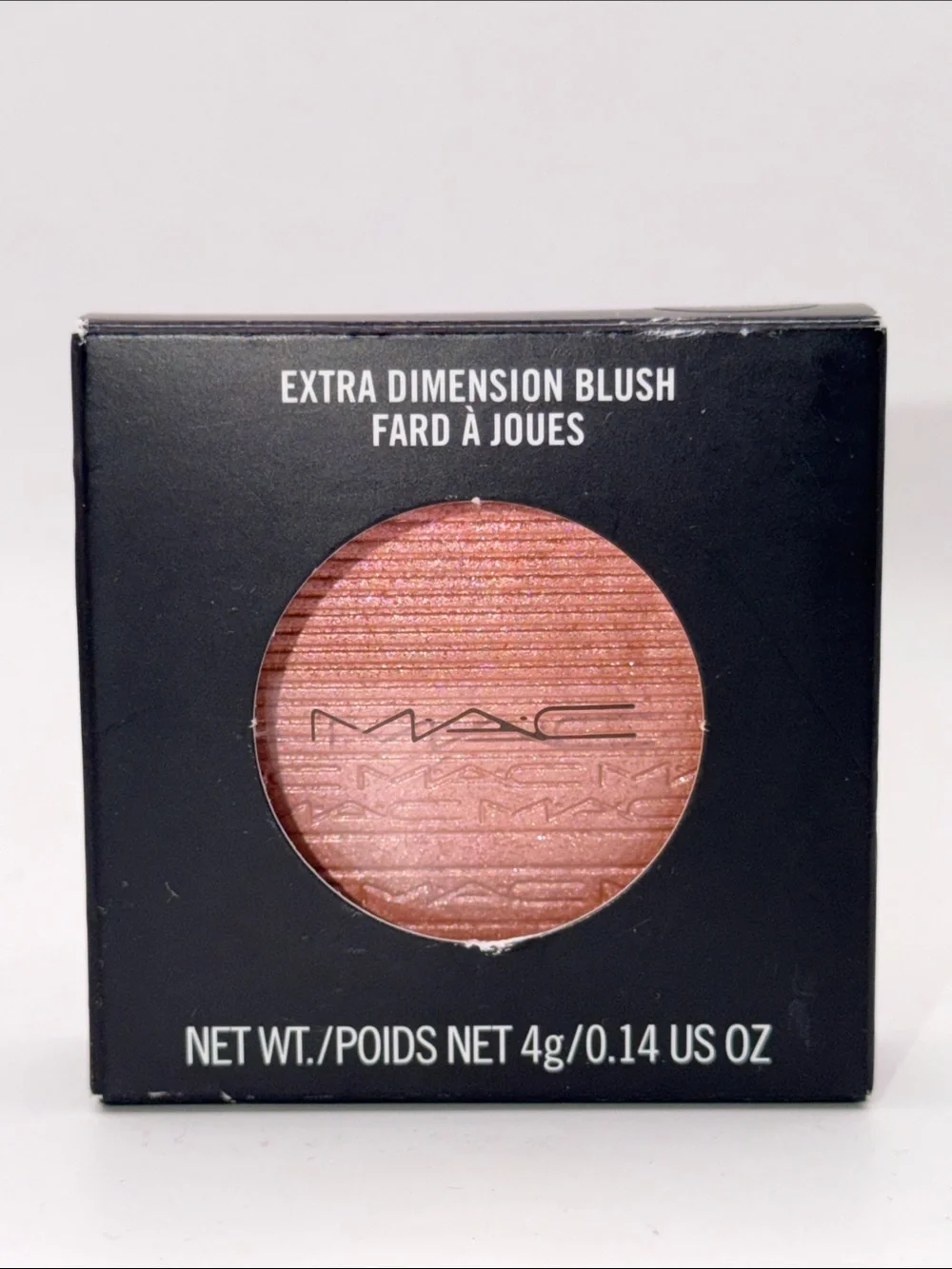 MAC EXTRA DIMENSION BLUSH in FAIRLY PRECIOUS Soft Apricot/Coral F/S 0.14 Oz NIB! - Picture 10 of 13